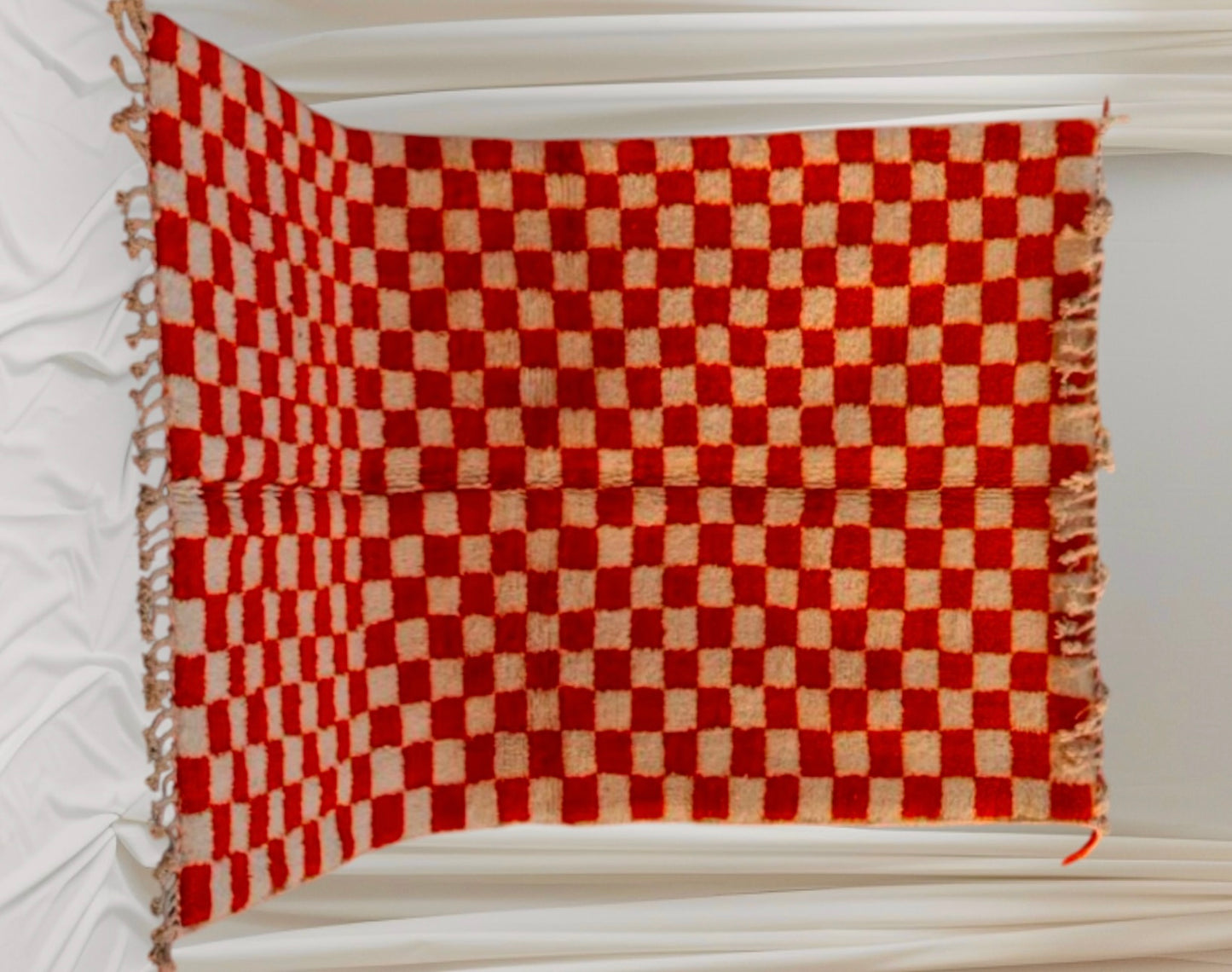 Beni Ouarain Rug size 250 x 150 cm || 8.2 x 4.92 ft