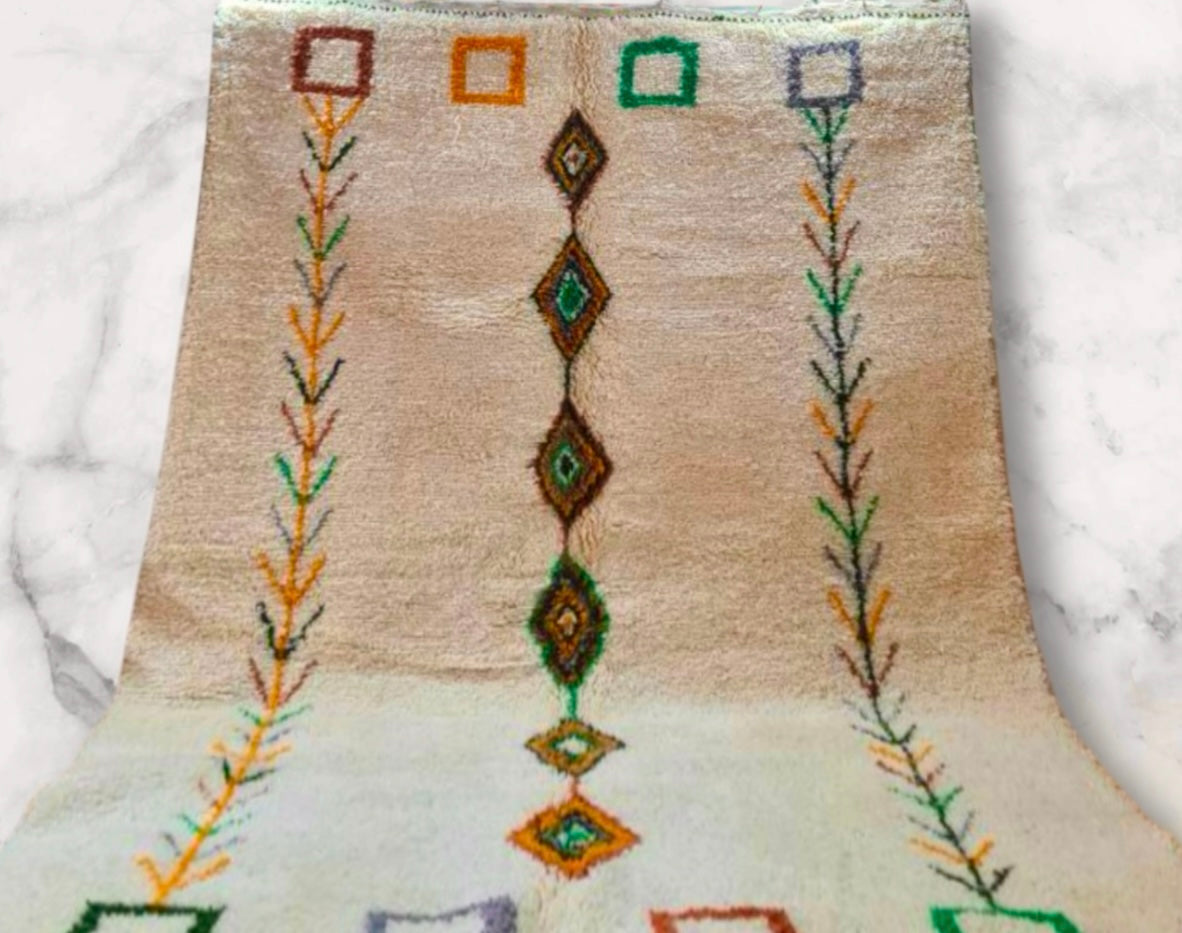 Handmade Azilal Rug, size 300 x 200 cm || 9.84 x 6.56 ft