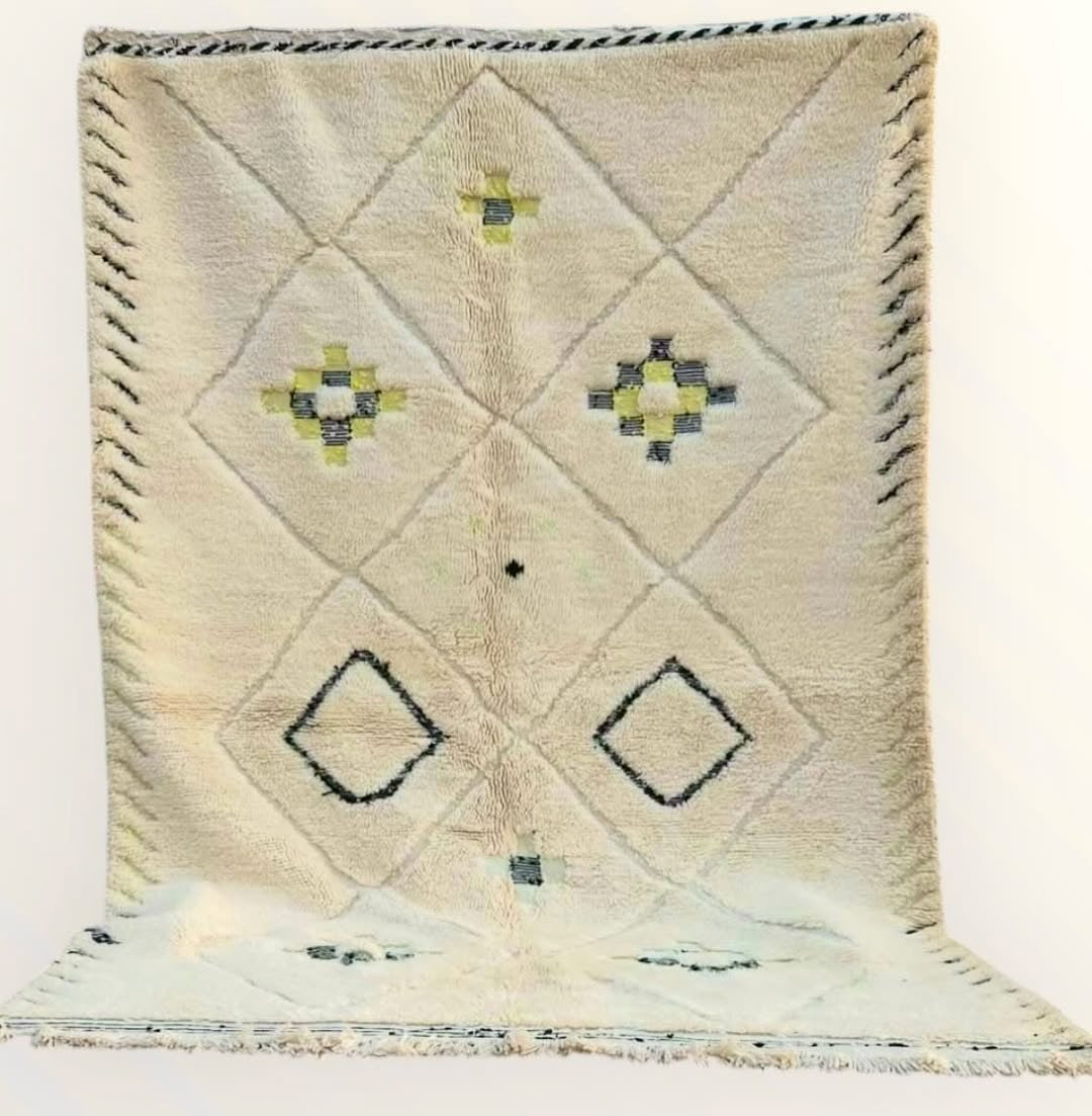 Carpet Beni Ouarain Rug LARGE size 300 x 200 cm || 9.84 x 6.56 ft