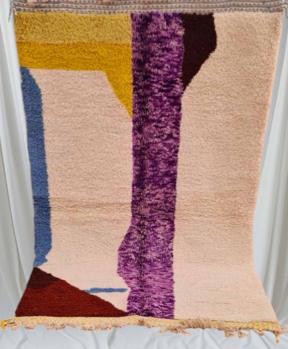 Beni Ouarain Rug size 250 x 150 cm || 8.2 x 4.92 ft