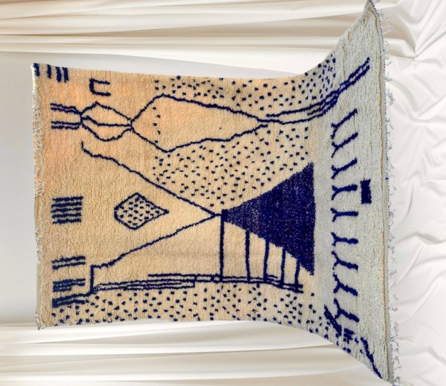 Handmade Azilal Rug, size 300 x 200 cm || 9.84 x 6.56 ft