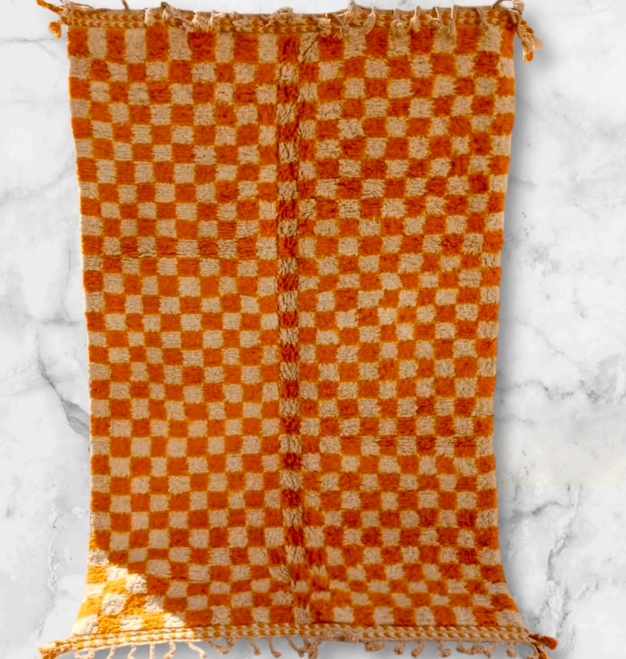 Beni Ouarain Rug size 250 x 150 cm || 8.2 x 4.92 ft