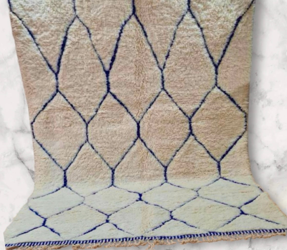 Carpet Beni Ouarain Rug LARGE size 300 x 200 cm || 9.84 x 6.56 ft