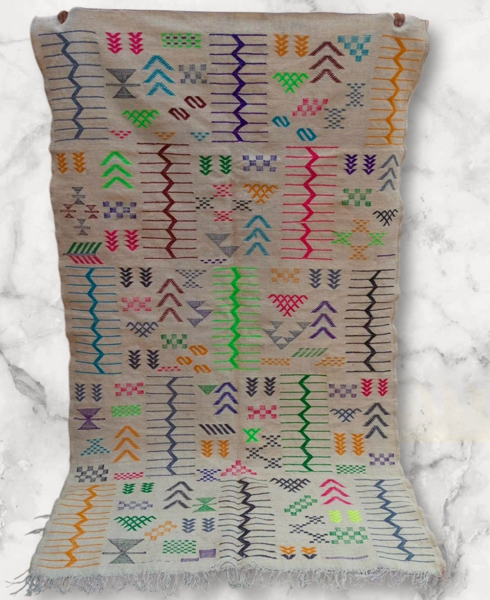 Kelim Rug size 250 x 150 cm || 8.2 x 4.92 ft