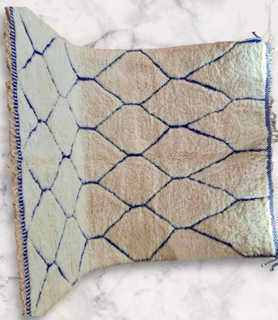 Carpet Beni Ouarain Rug LARGE size 300 x 200 cm || 9.84 x 6.56 ft