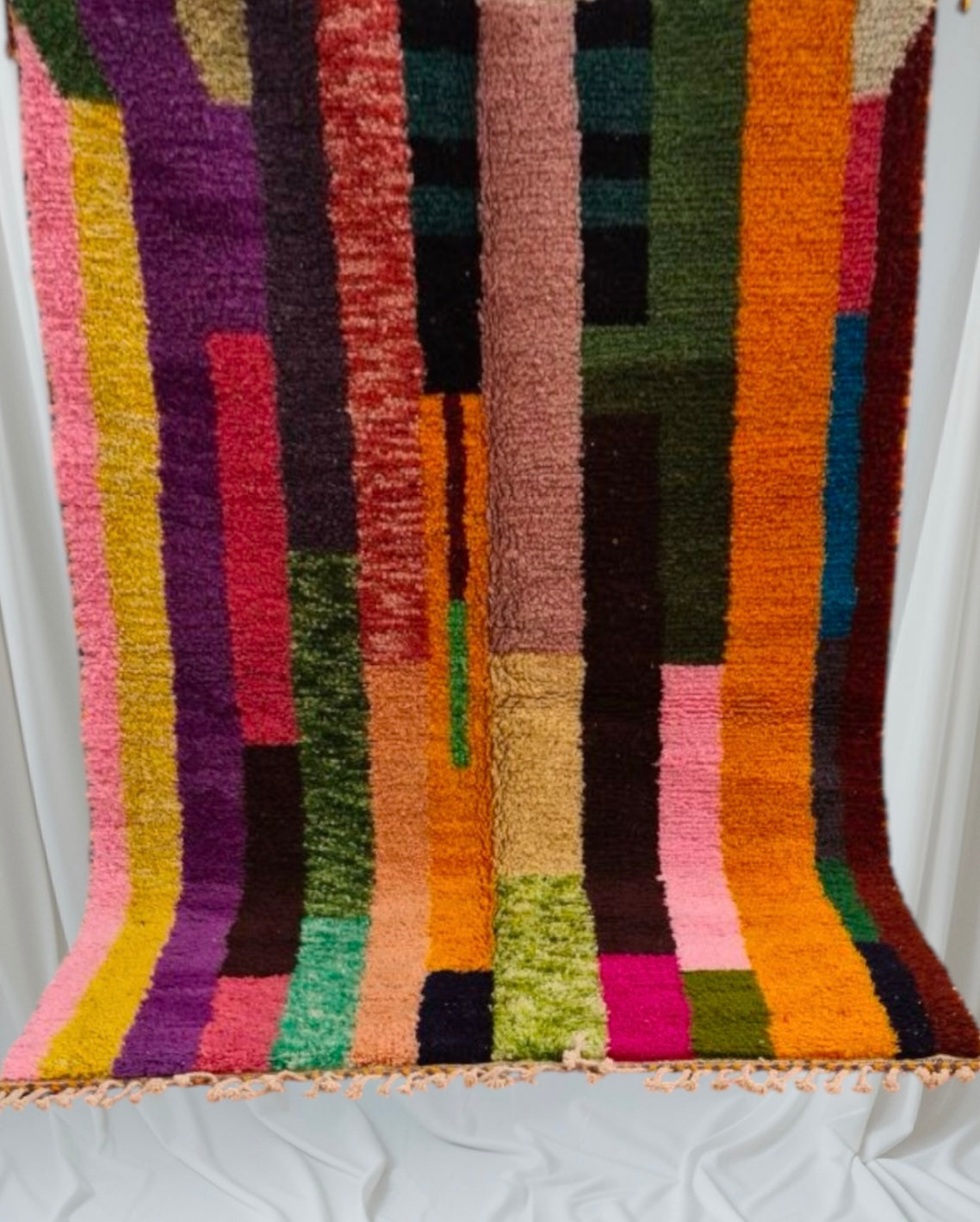 Beni Ouarain Rug size 250 x 150 cm || 8.2 x 4.92 ft