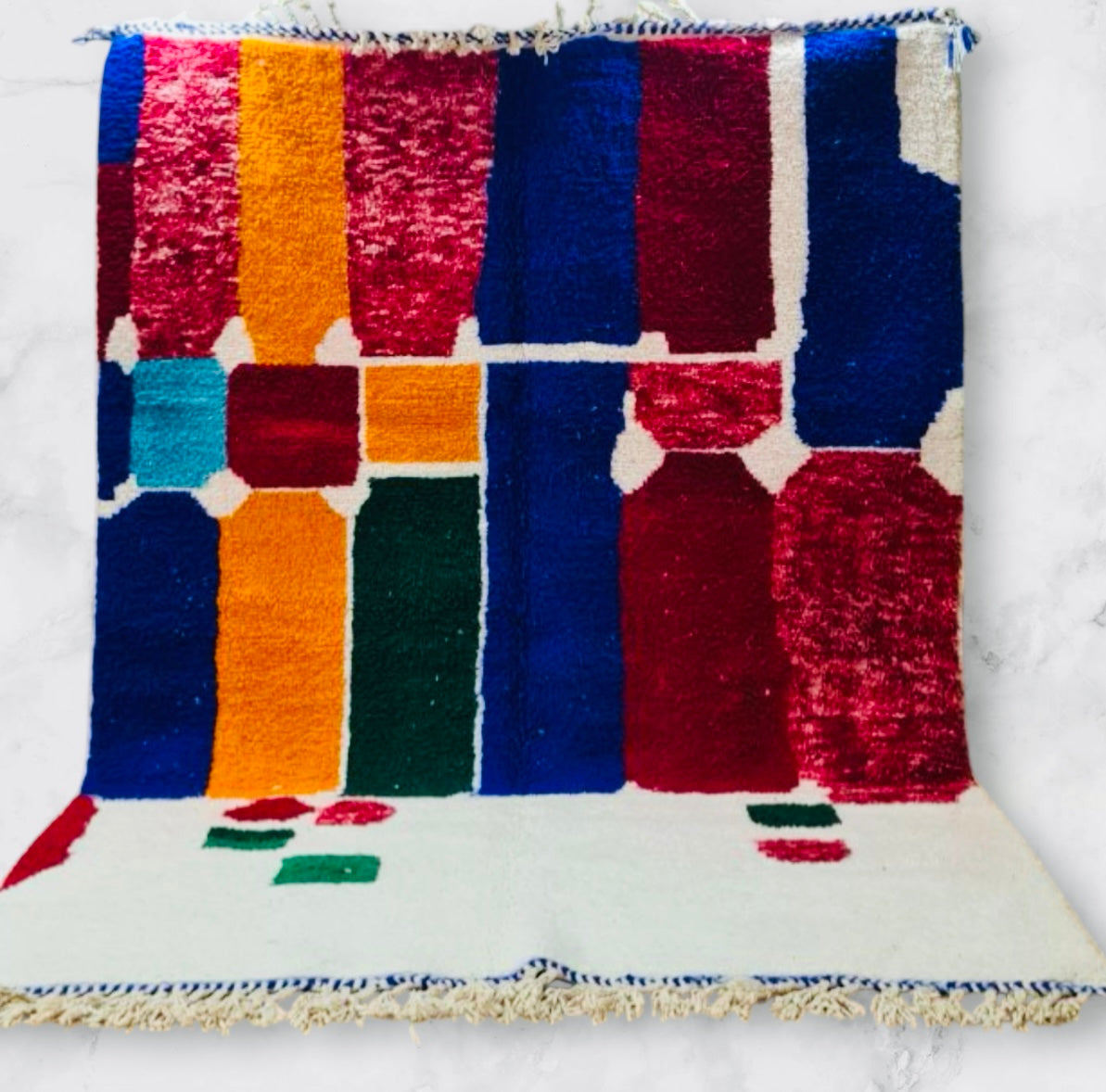 Carpet Beni Ouarain Rug LARGE size 300 x 200 cm || 9.84 x 6.56 ft