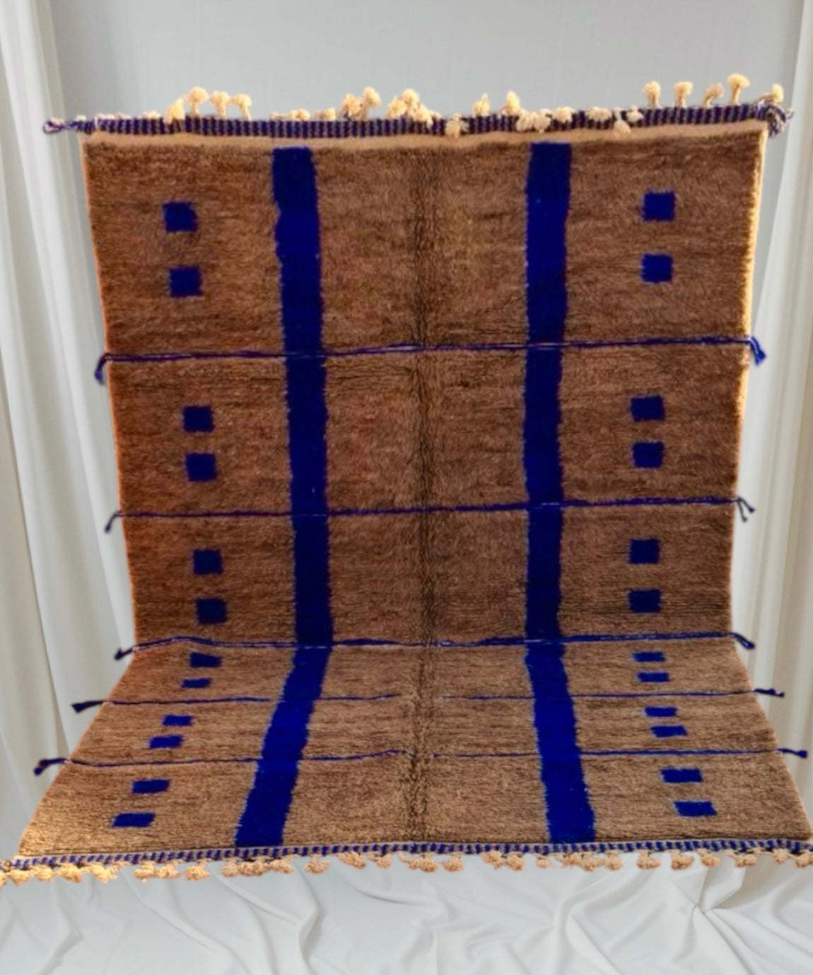 Beni Ouarain Rug size 300 x 200 cm || 9.84 x 6.56 ft