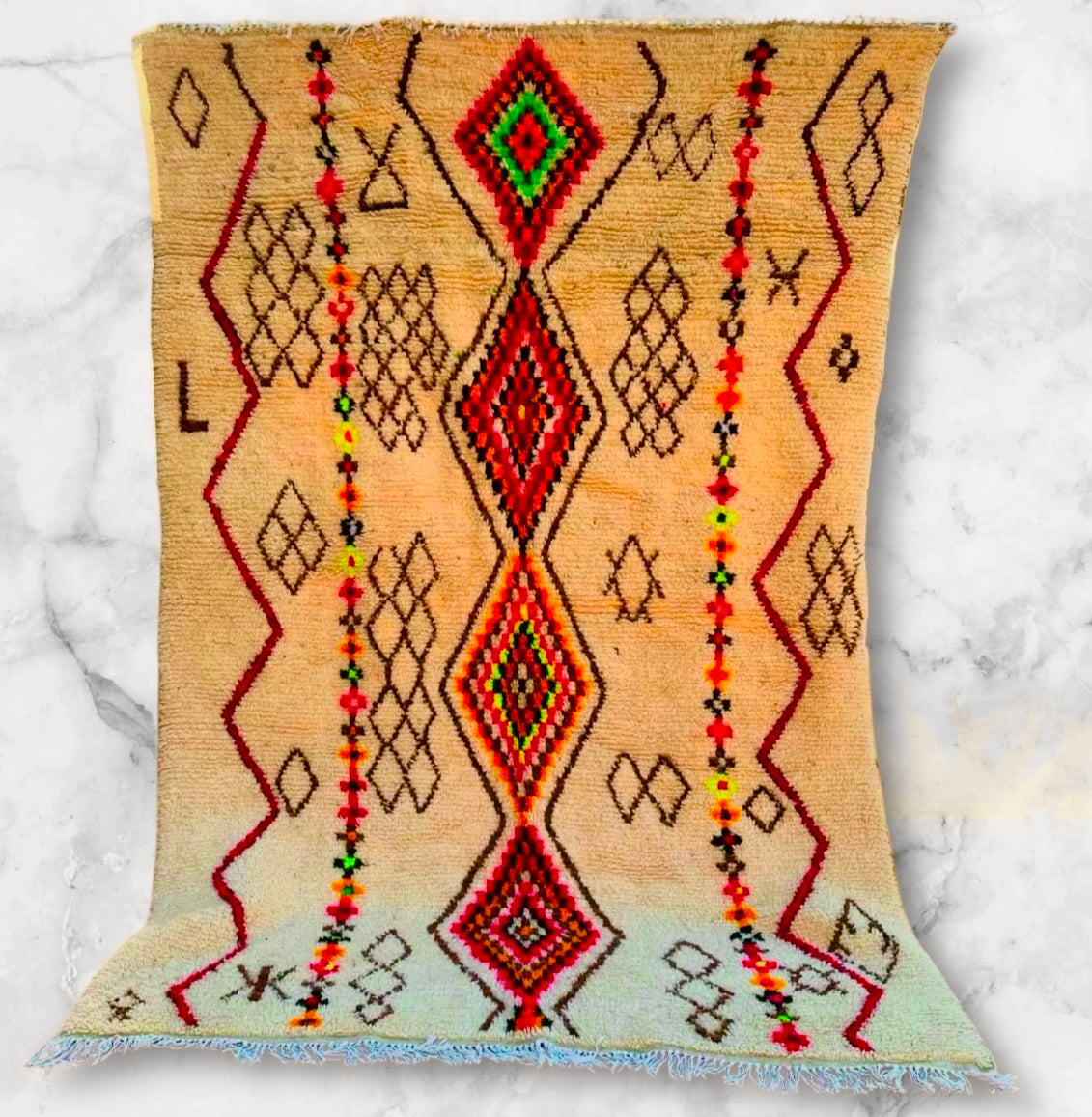 Azilal Rug, size 300 x 200 cm || 9.84 x 6.56 ft