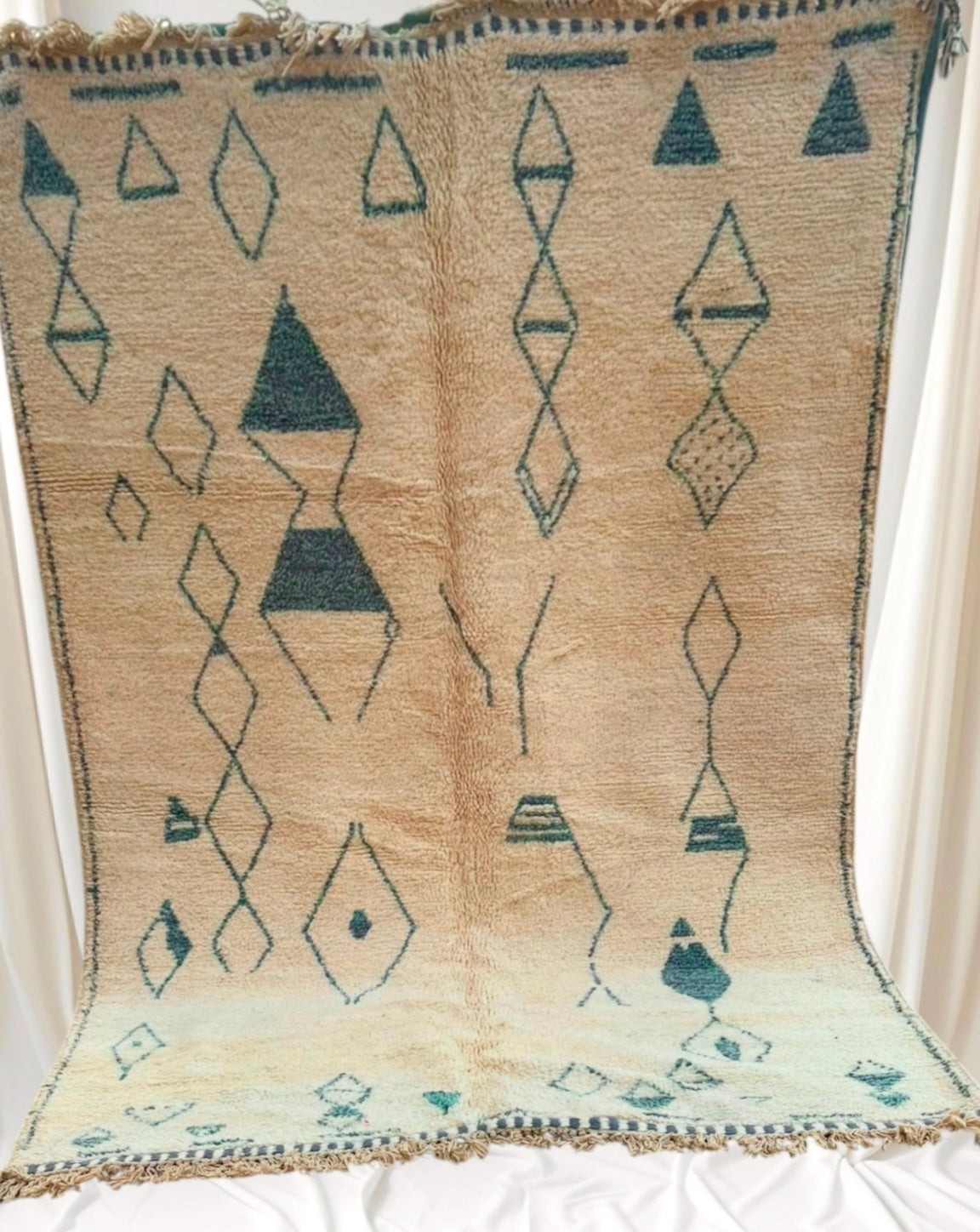Carpet Beni Ouarain Rug LARGE size 300 x 200 cm || 9.84 x 6.56 ft