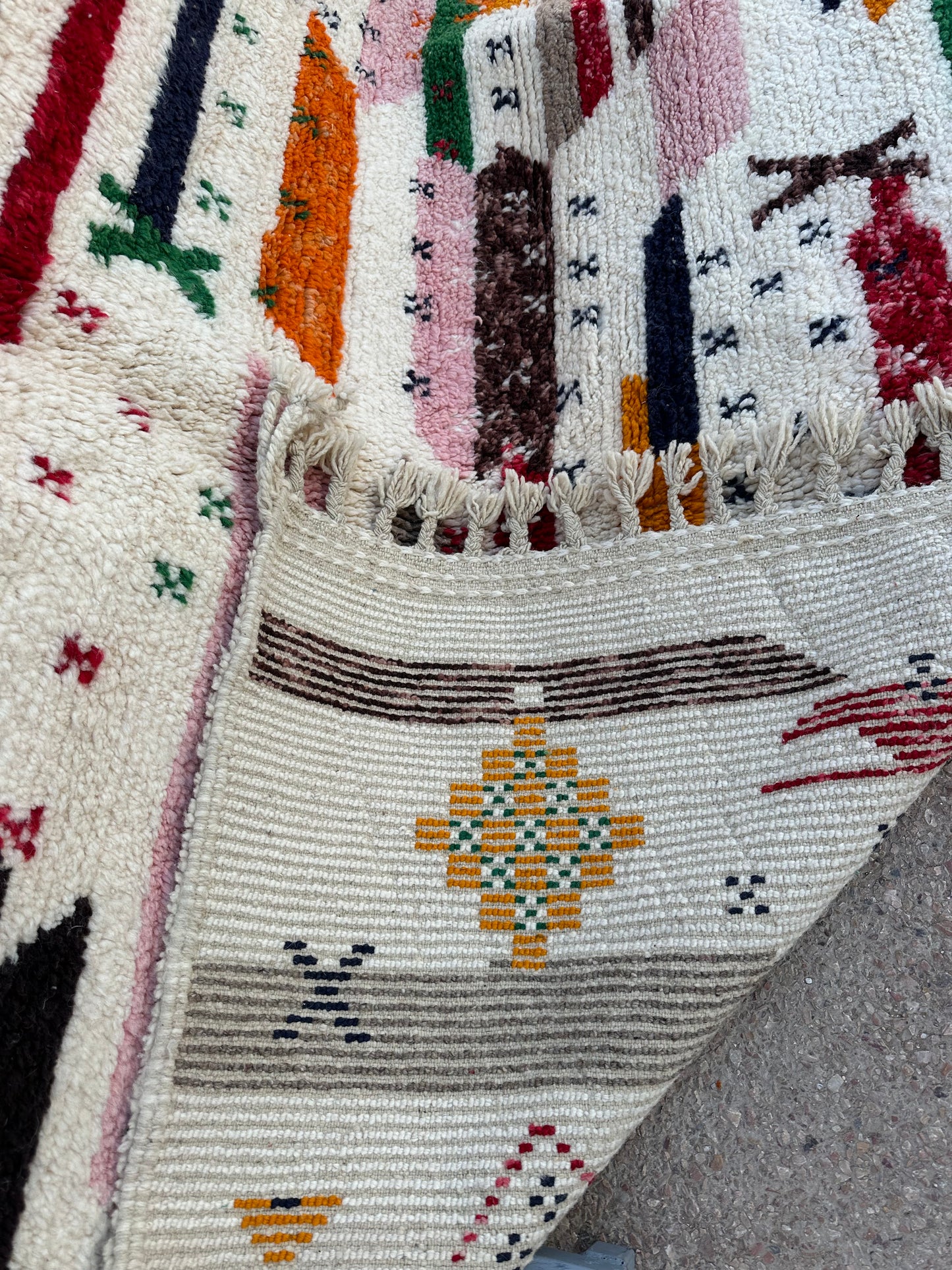 Handmade Azilal Rug, size 300 x 200 cm || 9.84 x 6.56 ft