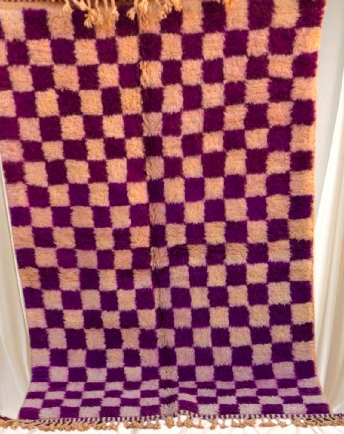 Beni Ouarain Rug size 250 x 150 cm || 8.2 x 4.92 ft