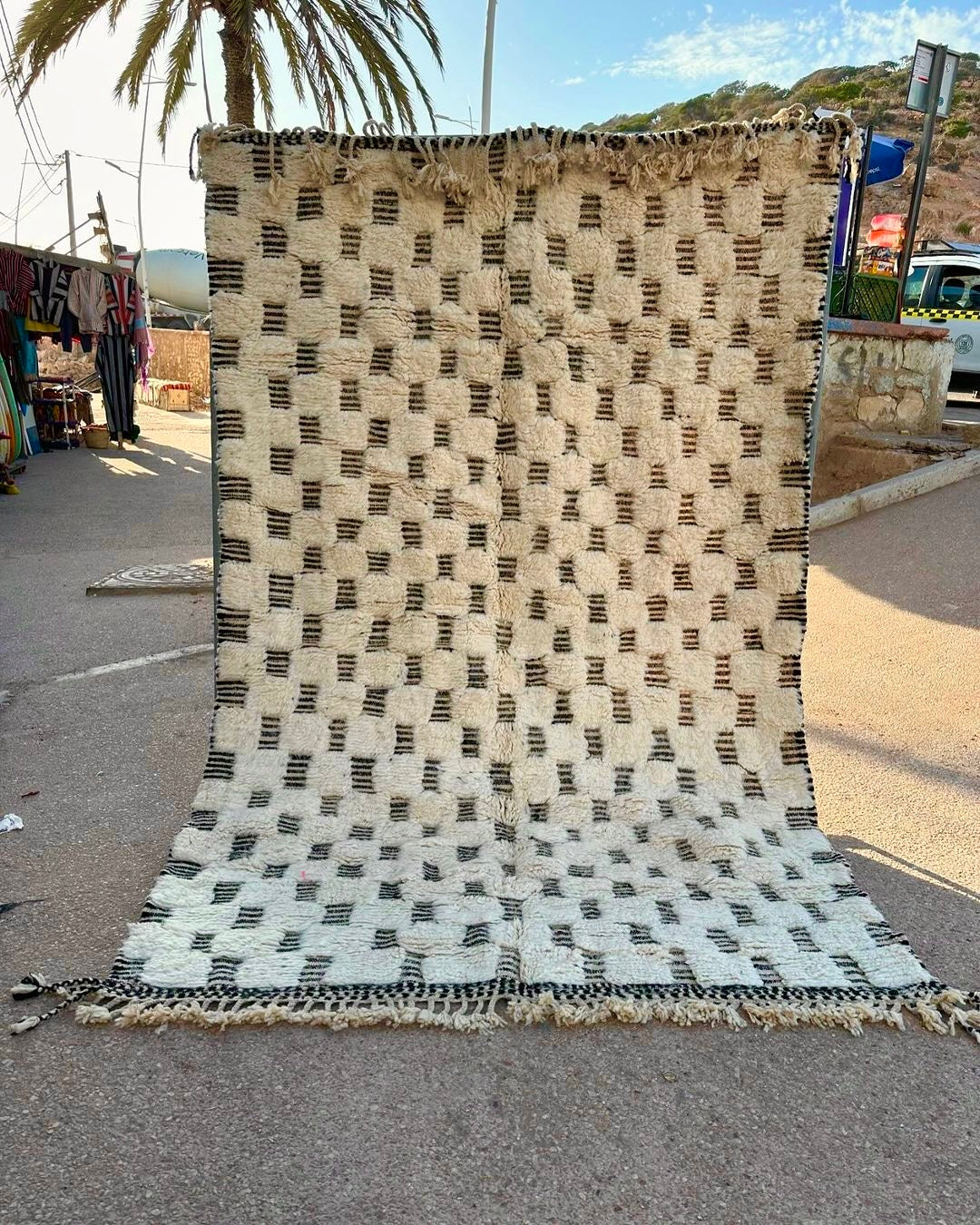 Carpet Beni Ouarain Rug LARGE size 300 x 200 cm || 9.84 x 6.56 ft