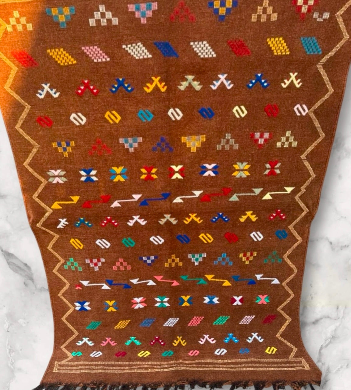 Kelim Rug size 250 x 150 cm || 8.2 x 4.92 ft
