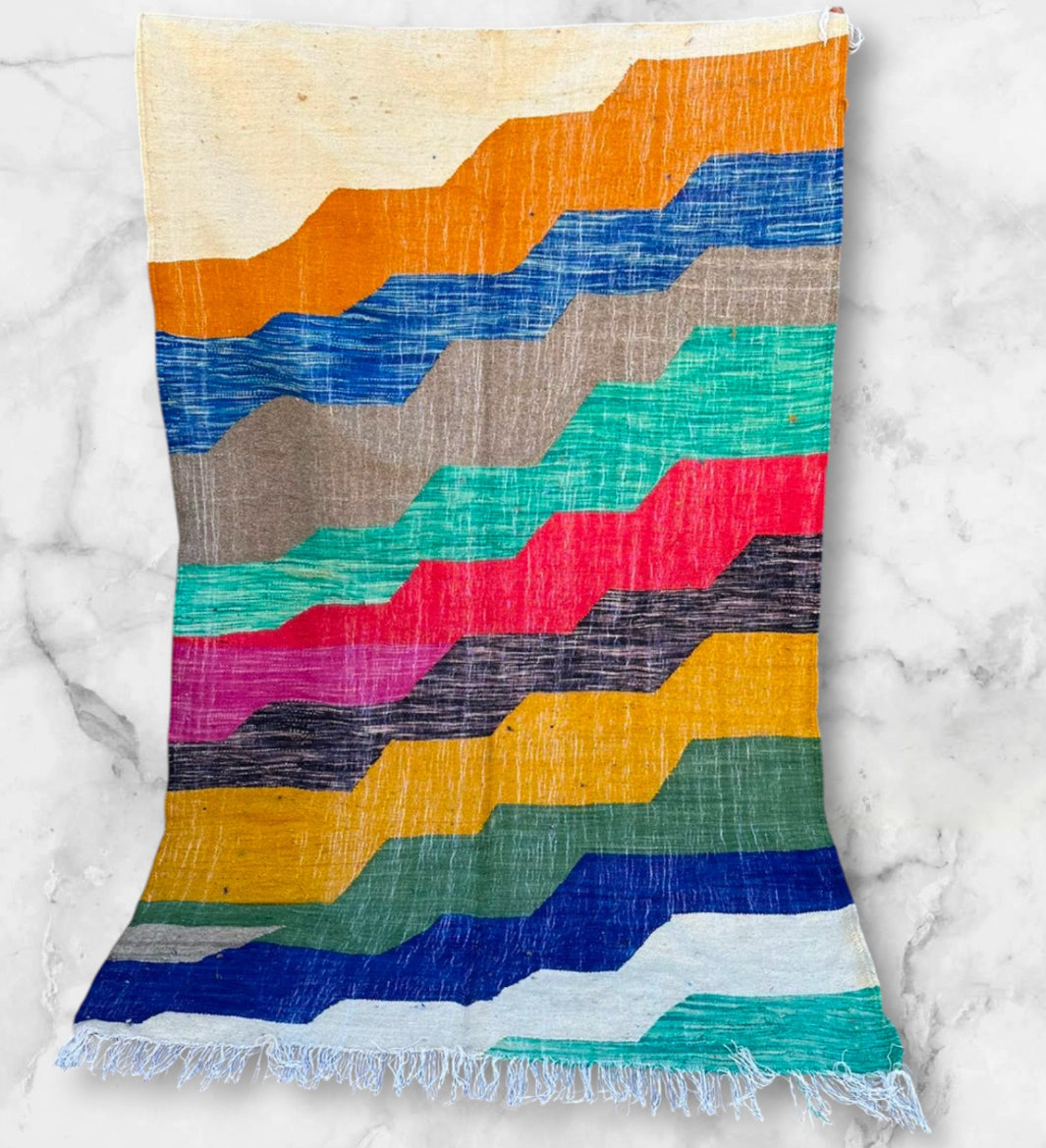 Kelim Rug size 250 x 150 cm || 8.2 x 4.92 ft