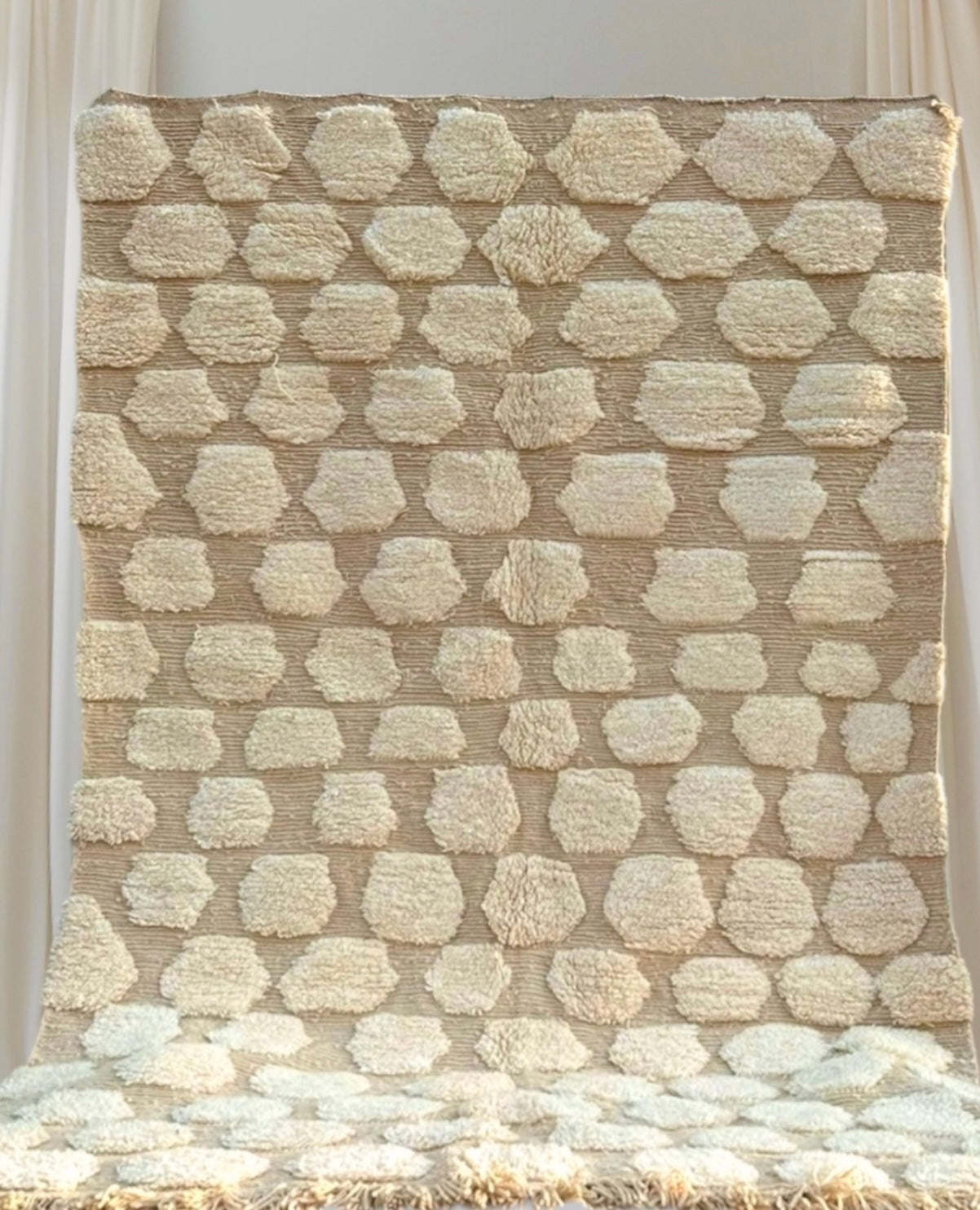 Carpet Beni Ouarain Rug LARGE size 300 x 200 cm || 9.84 x 6.56 ft