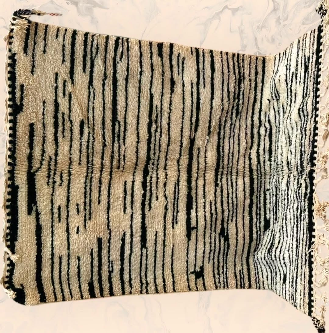 Carpet Beni Ouarain Rug LARGE size 300 x 200 cm || 9.84 x 6.56 ft