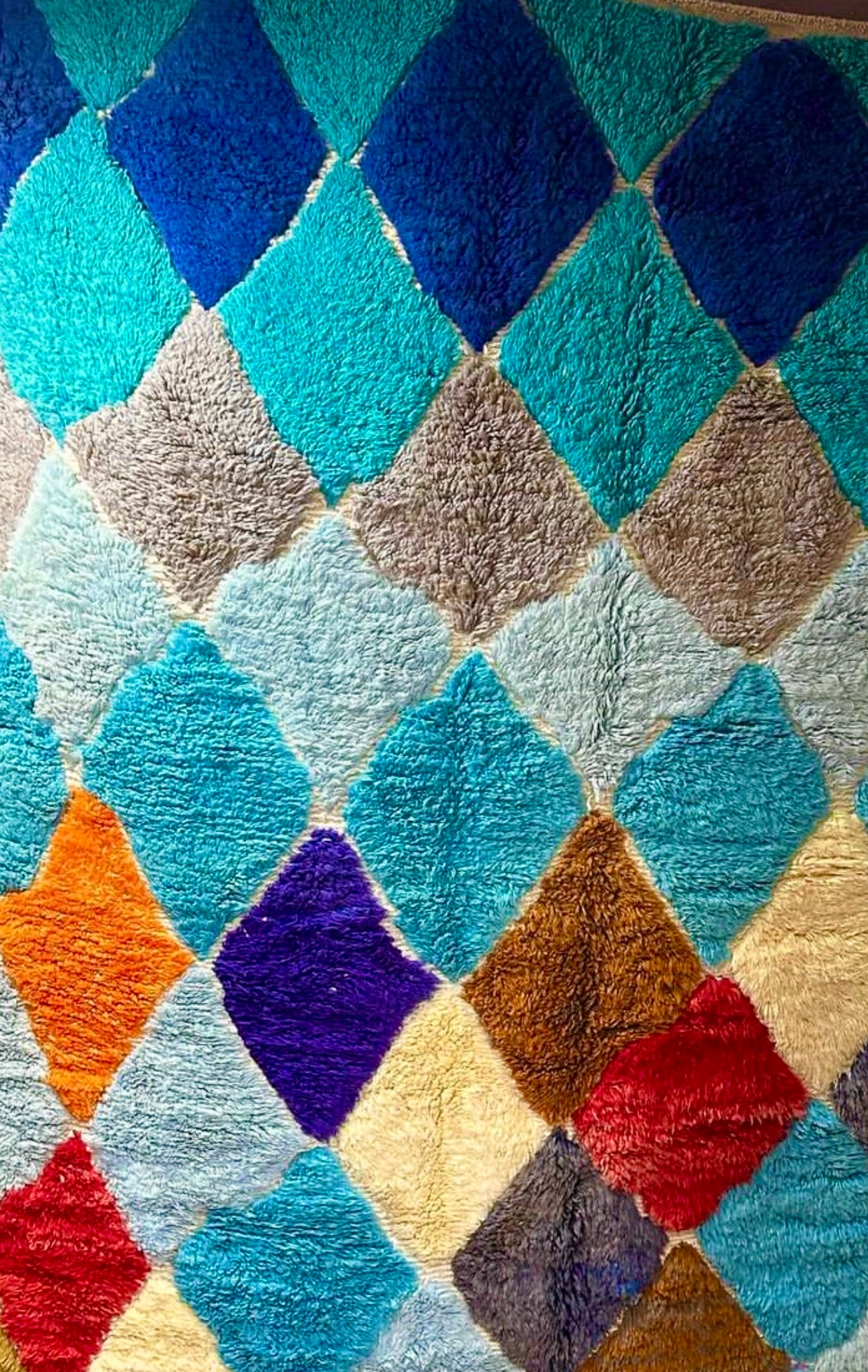 Beni Ouarain Rug size 250 x 150 cm || 8.2 x 4.92 ft
