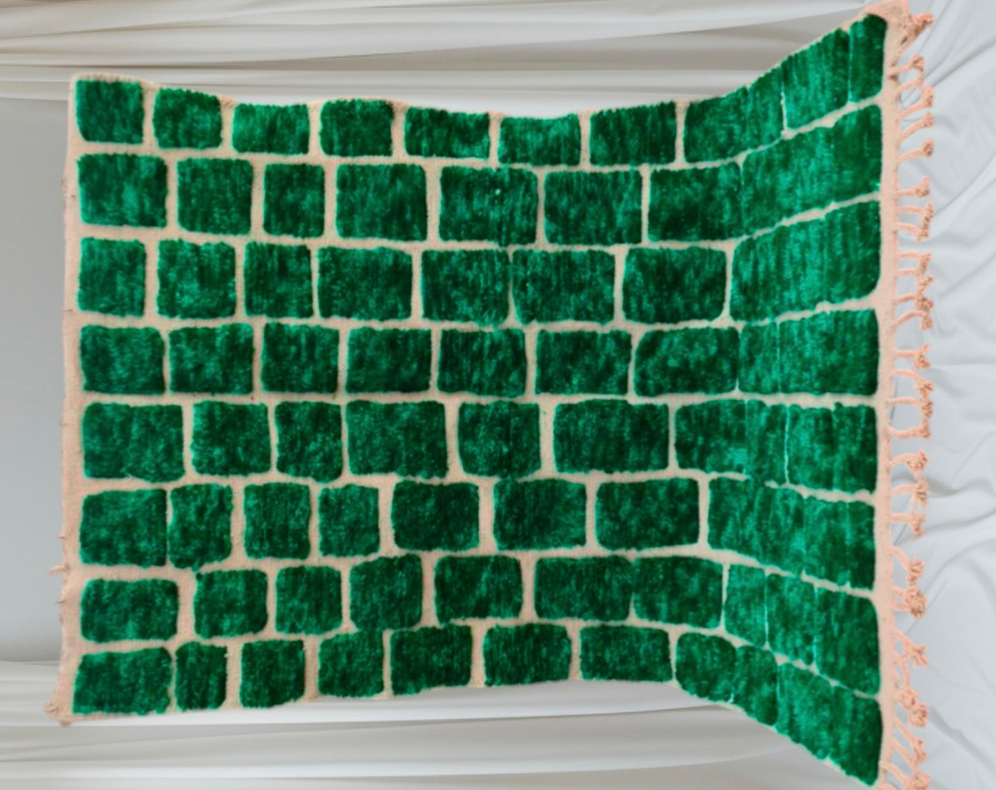 Beni Ouarain Rug size 250 x 150 cm || 8.2 x 4.92 ft