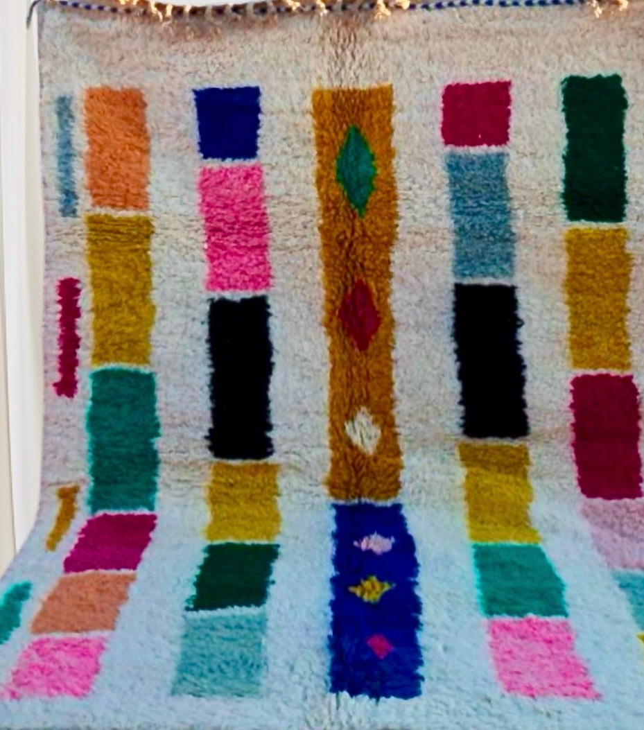 Carpet Beni Ouarain Rug LARGE size 300 x 200 cm || 9.84 x 6.56 ft