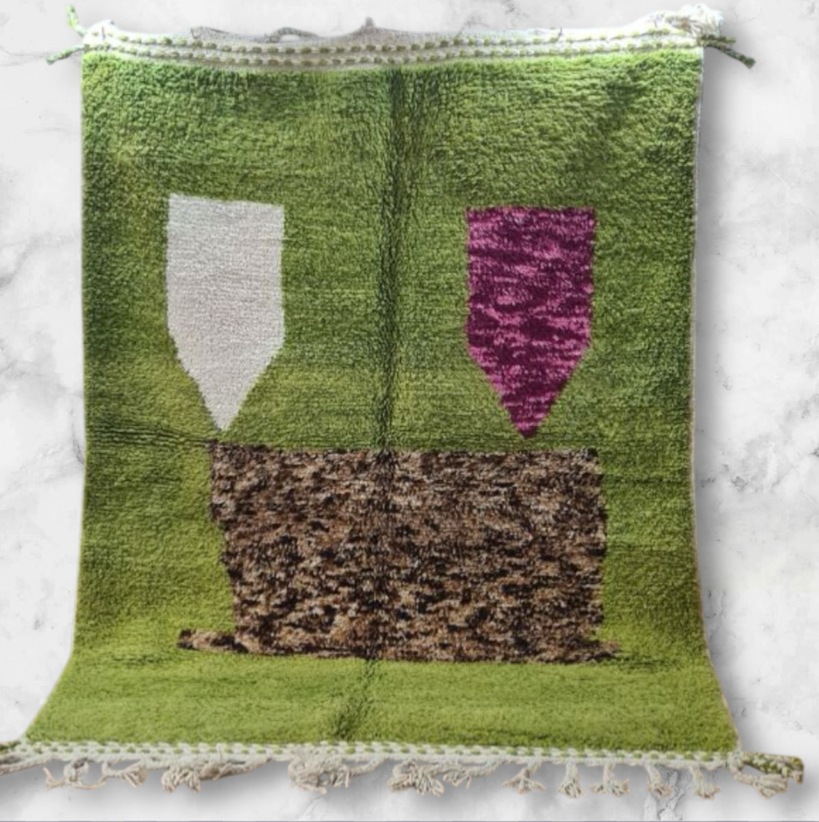 Beni Ouarain Rug size 250 x 150 cm || 8.2 x 4.92 ft