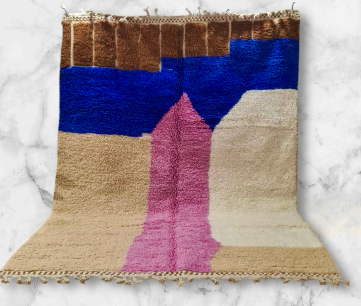 Carpet Beni Ouarain Rug LARGE size 300 x 200 cm || 9.84 x 6.56 ft