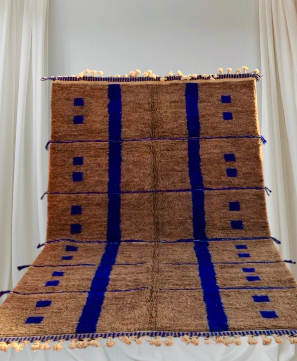 Beni Ouarain Rug size 300 x 200 cm || 9.84 x 6.56 ft