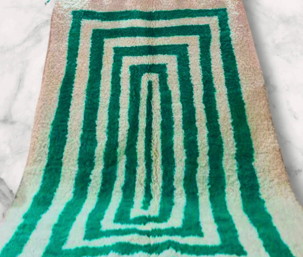 Carpet Beni Ouarain Rug LARGE size 300 x 200 cm || 9.84 x 6.56 ft