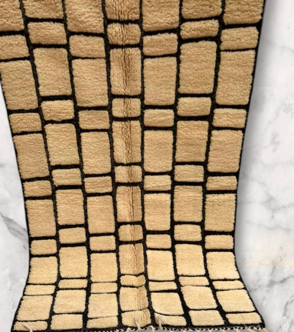 Beni Ouarain Rug size 250 x 150 cm || 8.2 x 4.92 ft