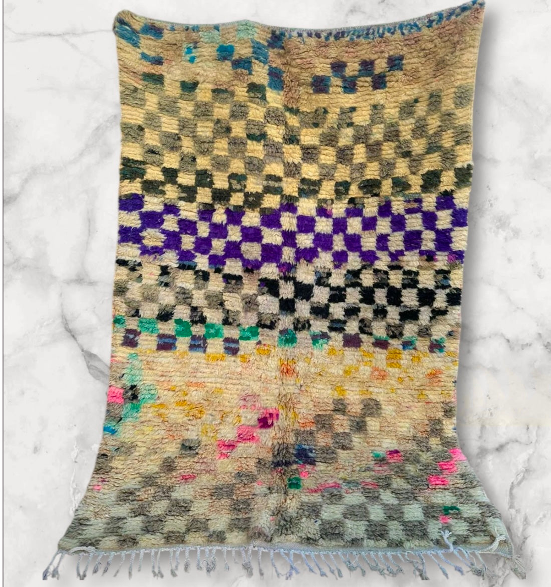 boujaad Rug size 250 x 150 cm || 8.2 x 4.92 ft