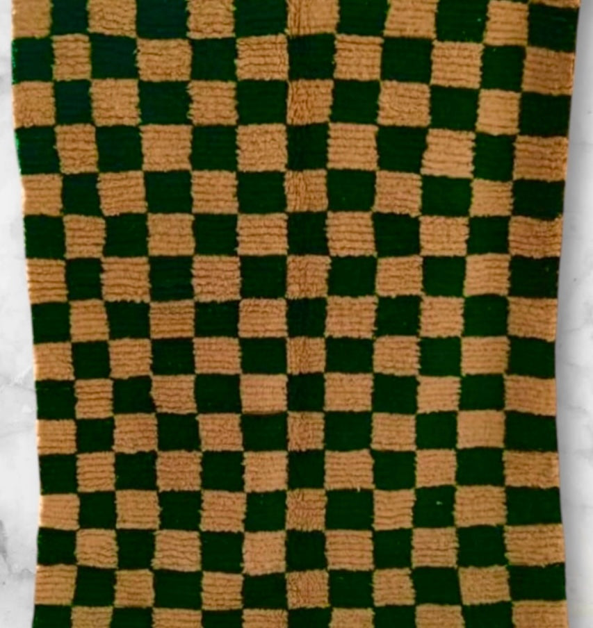 Beni Ouarain Rug size 250 x 150 cm || 8.2 x 4.92 ft