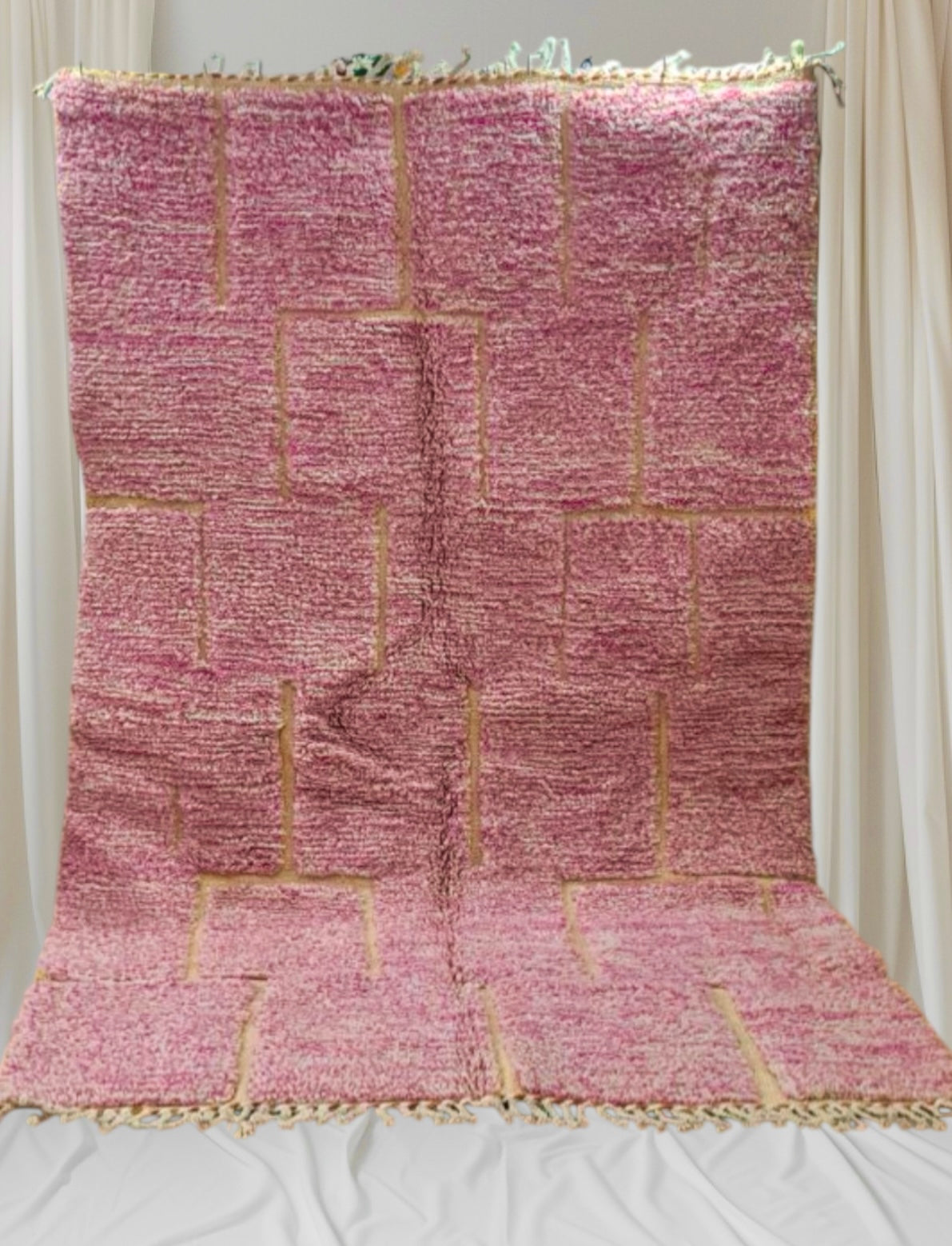 Beni Ouarain Rug size 250 x 150 cm || 8.2 x 4.92 ft