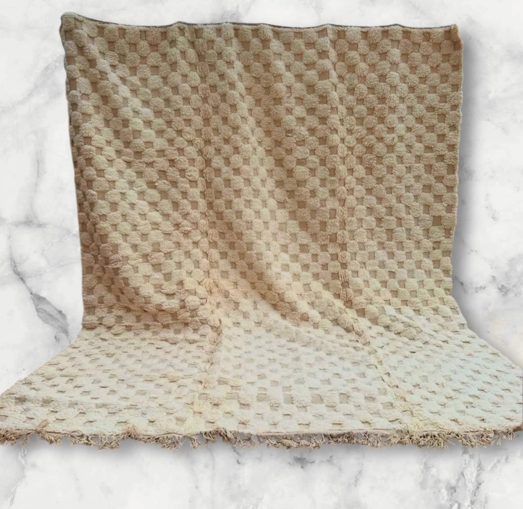 Carpet Beni Ouarain Rug LARGE size 350 x 300 cm || 11.48 x 9.84 ft