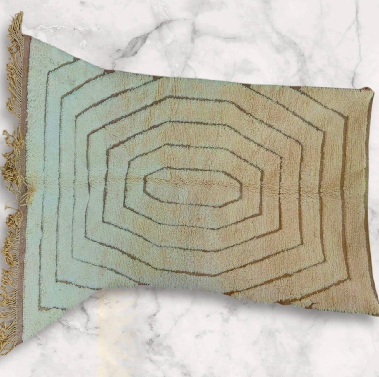 Beni Ouarain Rug size 250 x 150 cm || 8.2 x 4.92 ft