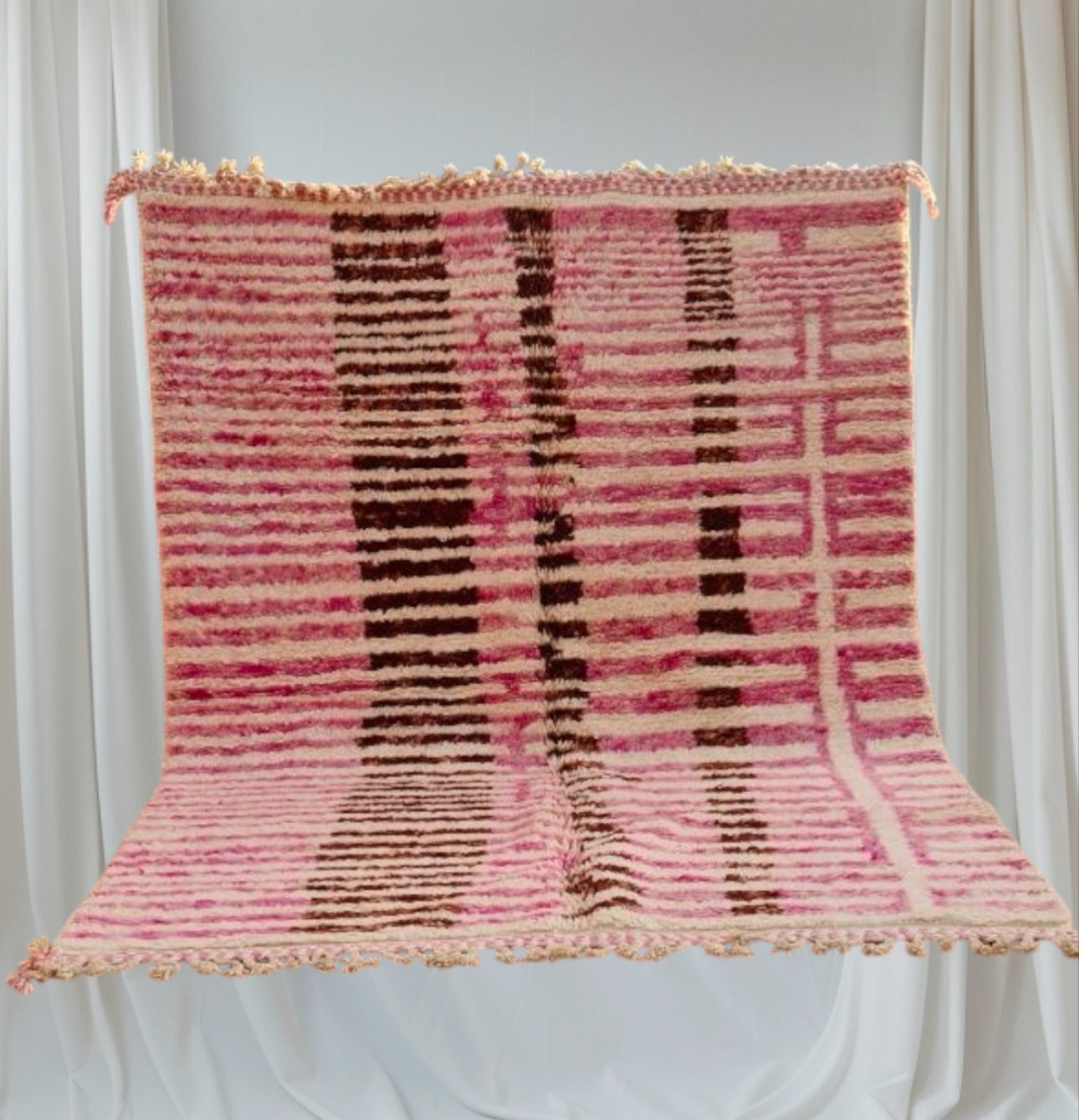 Carpet Beni Ouarain Rug LARGE size 300 x 200 cm || 9.84 x 6.56 ft