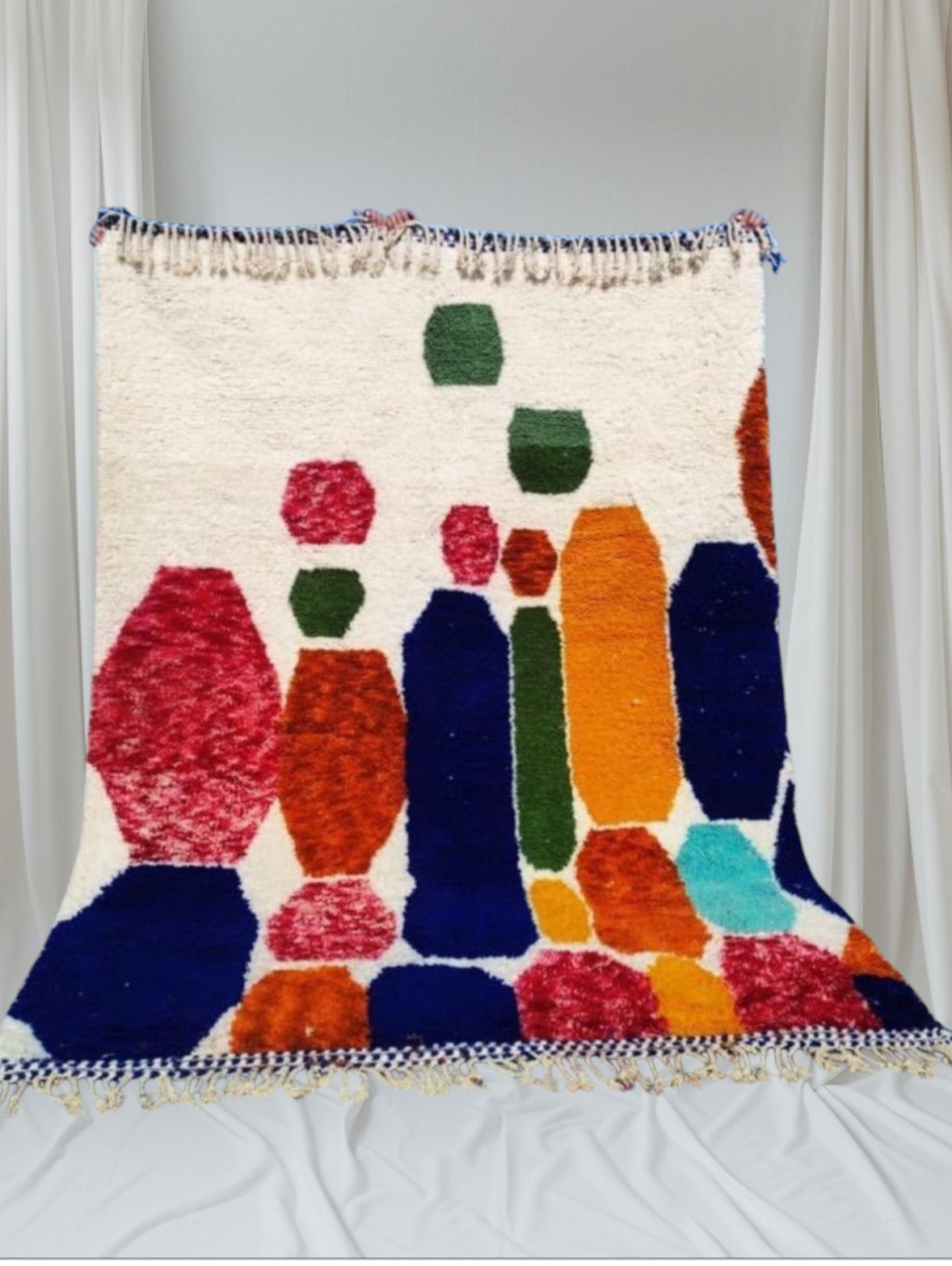 Carpet Beni Ouarain Rug LARGE size 300 x 200 cm || 9.84 x 6.56 ft