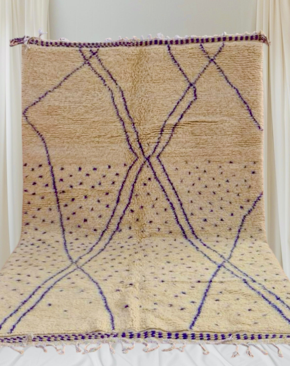 Handmade Azilal Rug, size 300 x 200 cm || 9.84 x 6.56 ft