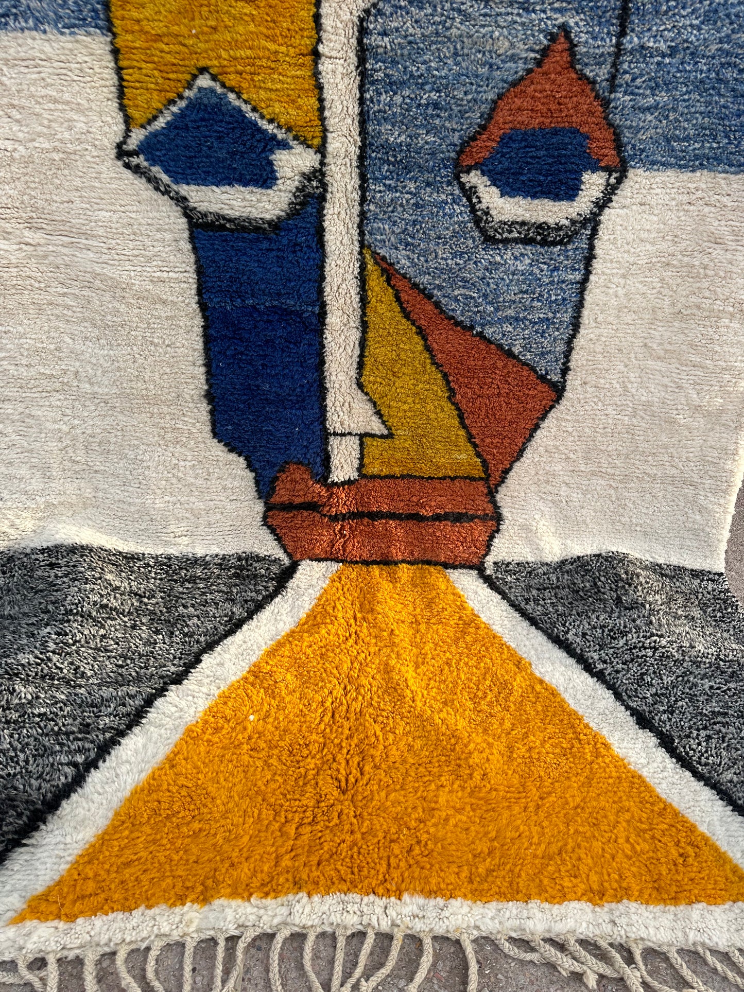 Handmade Azilal Rug, size 300 x 200 cm || 9.84 x 6.56 ft