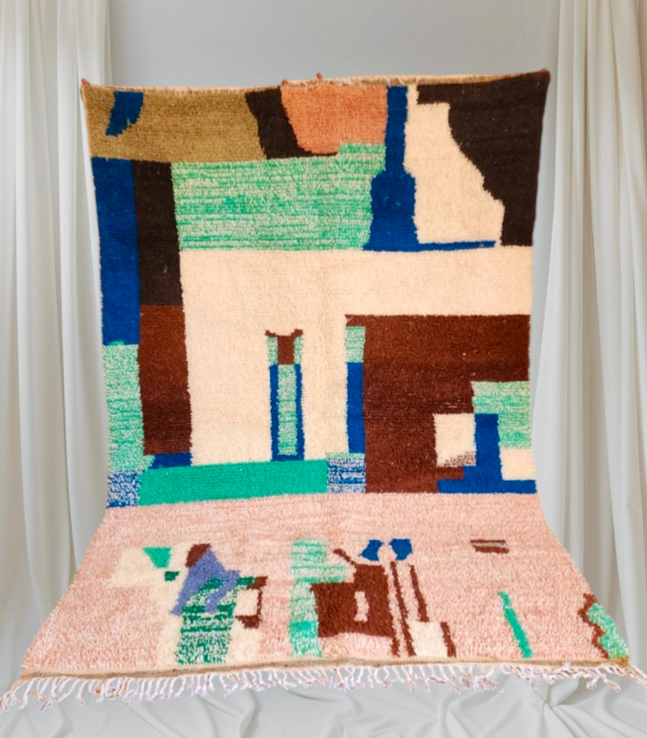Handmade Azilal Rug, size 300 x 200 cm || 9.84 x 6.56 ft