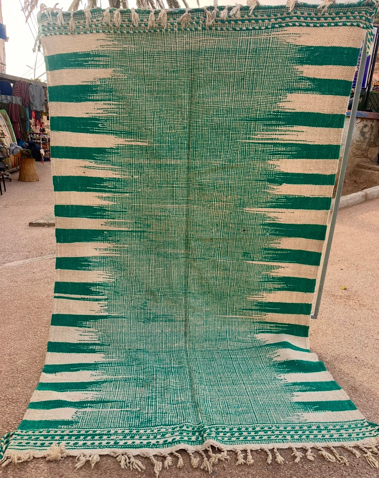 Carpet kelim size size 300 x 200 cm || 9.84 x 6.56 ft