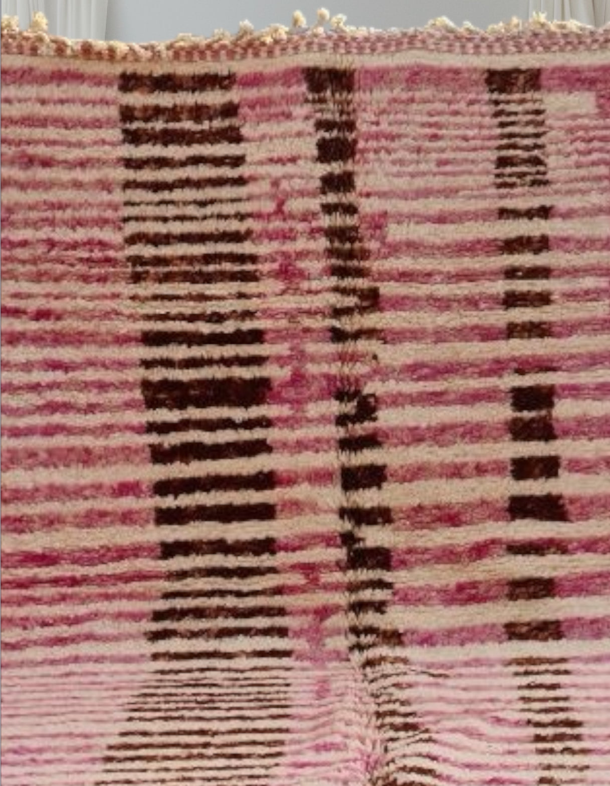 Carpet Beni Ouarain Rug LARGE size 300 x 200 cm || 9.84 x 6.56 ft