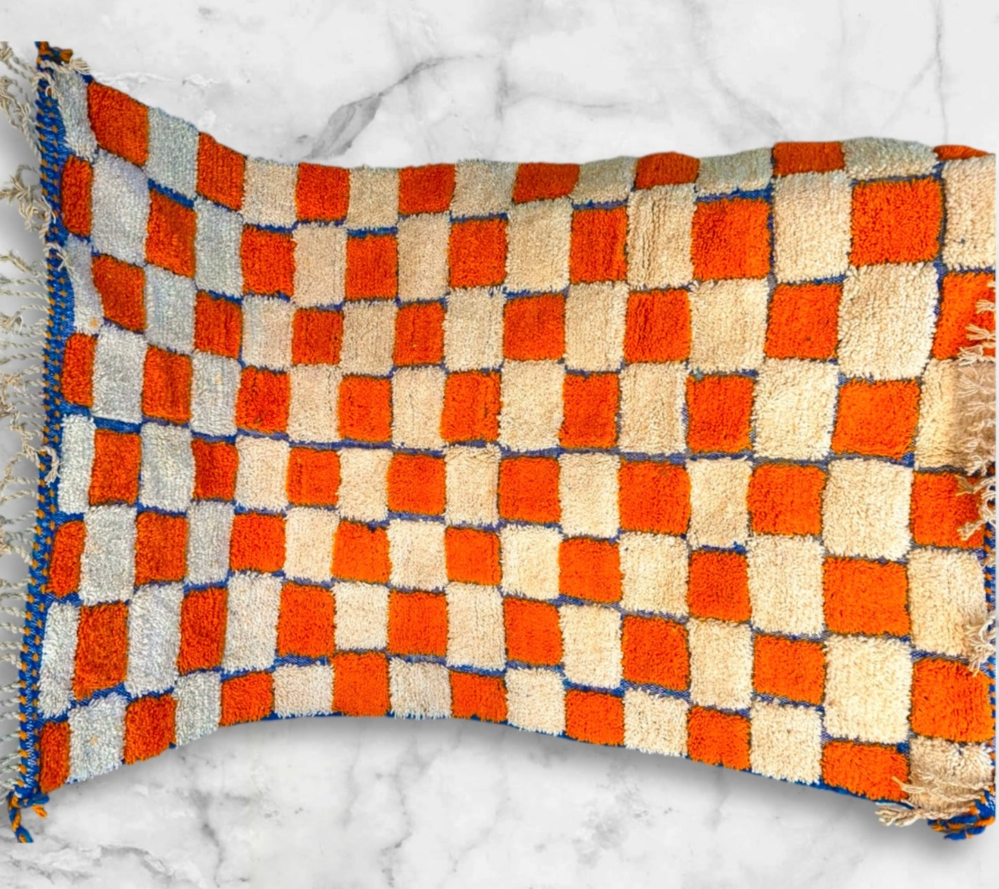 Beni Ouarain Rug size 250 x 150 cm || 8.2 x 4.92 ft
