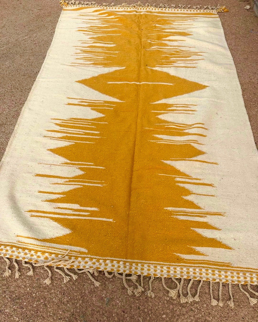 Carpet kelim size size 300 x 200 cm || 9.84 x 6.56 ft