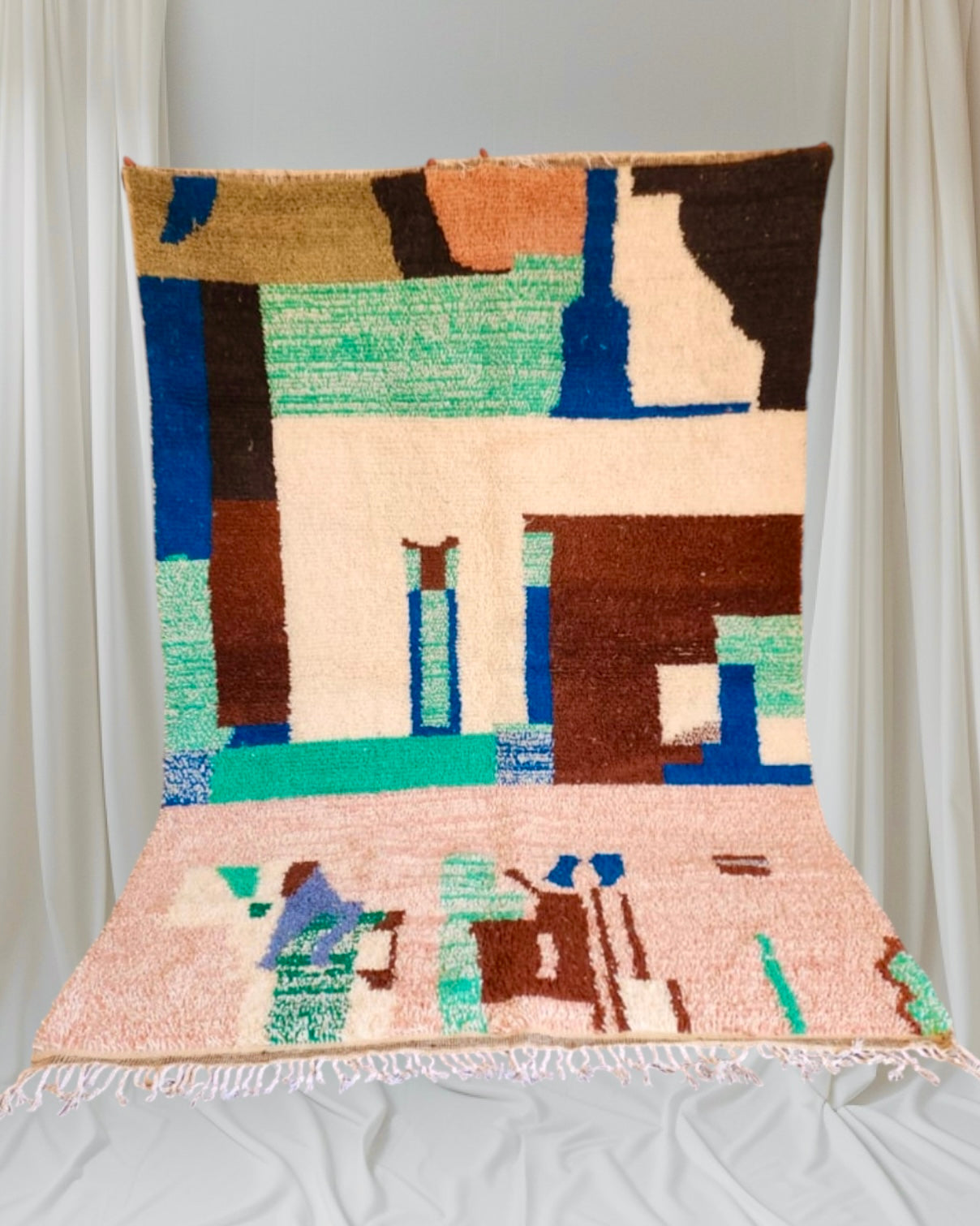 Handmade Azilal Rug, size 300 x 200 cm || 9.84 x 6.56 ft