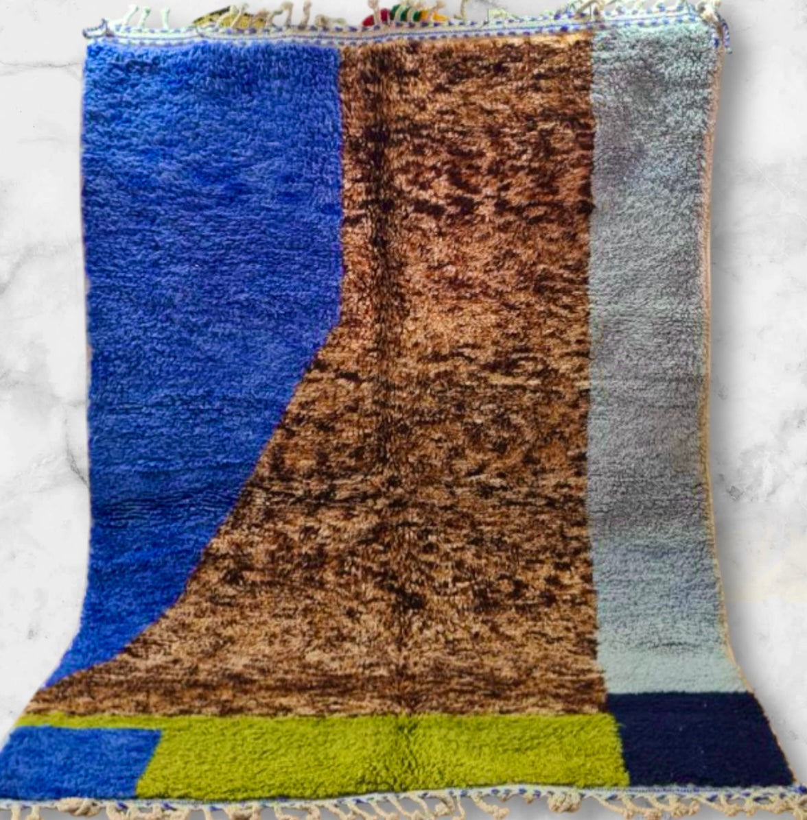 Beni Ouarain Rug size 250 x 150 cm || 8.2 x 4.92 ft