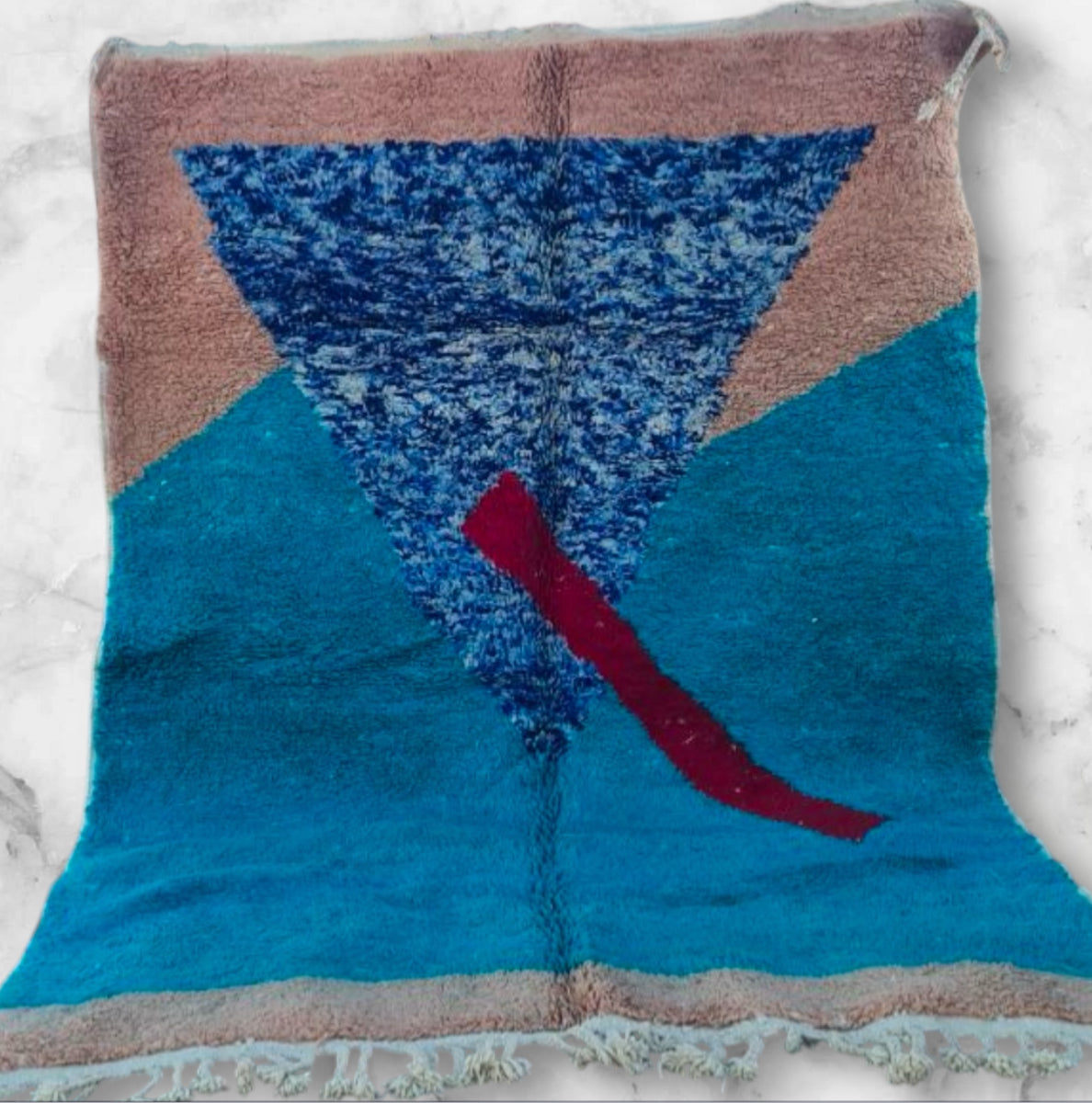 Carpet Beni Ouarain Rug LARGE size 300 x 200 cm || 9.84 x 6.56 ft