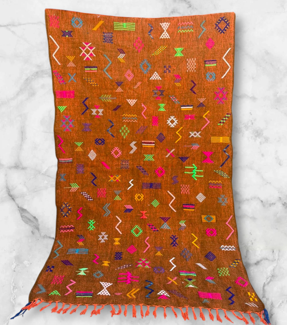 Kelim Rug size 250 x 150 cm || 8.2 x 4.92 ft