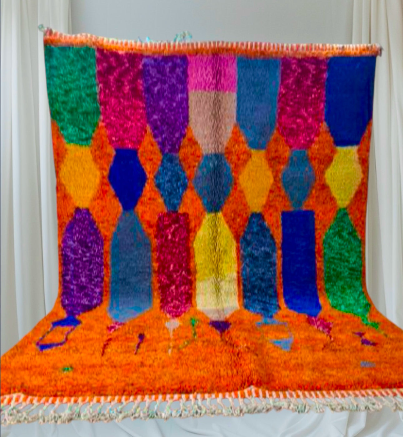 Carpet Beni Ouarain Rug LARGE size 300 x 200 cm || 9.84 x 6.56 ft