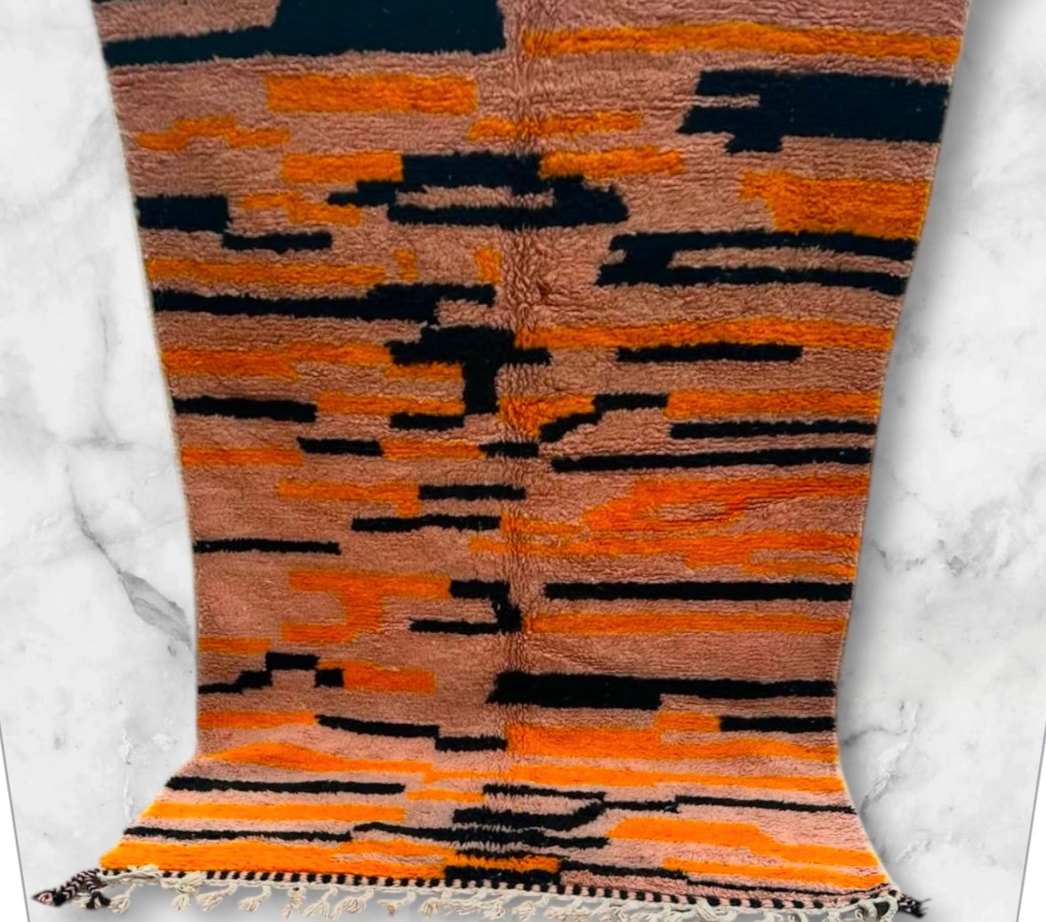 Carpet Beni Ouarain Rug LARGE size 300 x 200 cm || 9.84 x 6.56 ft