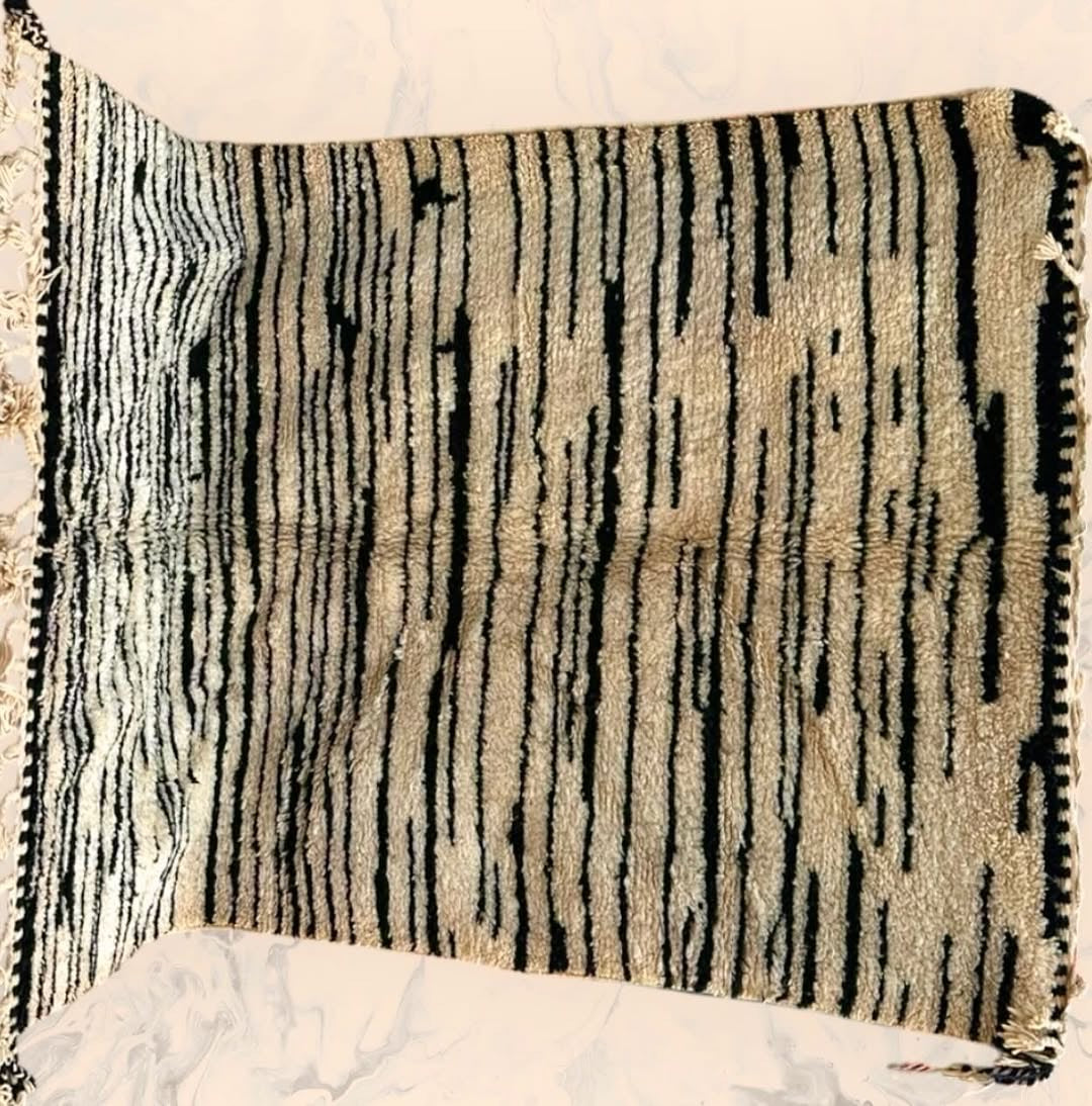 Carpet Beni Ouarain Rug LARGE size 300 x 200 cm || 9.84 x 6.56 ft